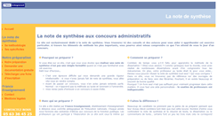 Desktop Screenshot of note-de-synthese.fr